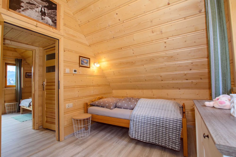 Domek dla 7 osób Zakopane z widokiem na całą panoramę Tatr