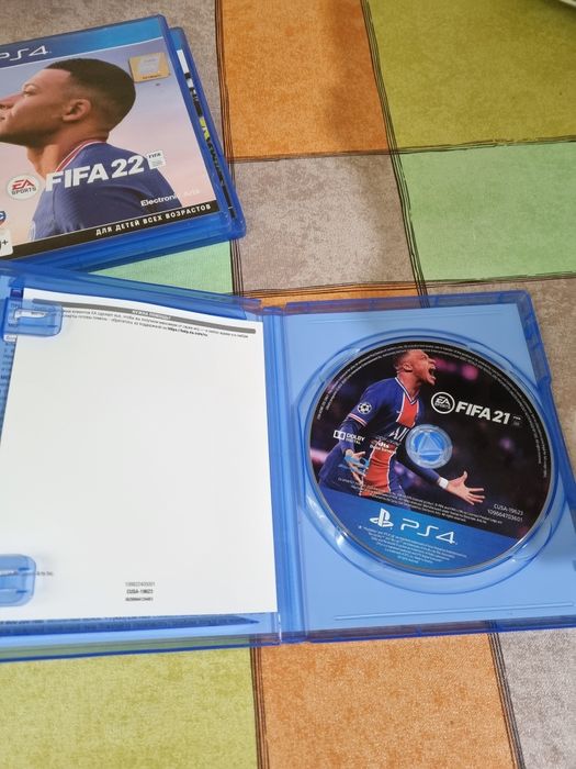 Игровой диск Fifa 21 ps4