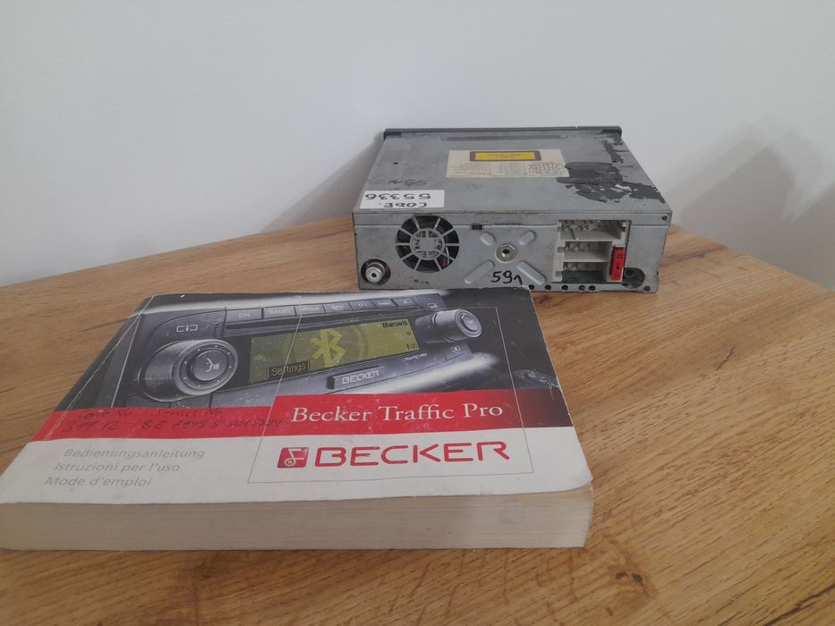 Radio BECKER TRAFFIC PRO BE7945 MP3 - Nowszy Model Unikat ! Bluetooth