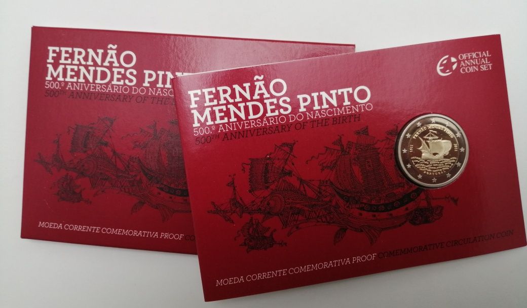 2€ Proof Fernão Mendes Pinto 2011
