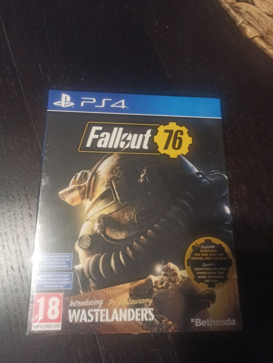 Gra Fallout 76 PS4 PlayStation nowa, zapakowana
