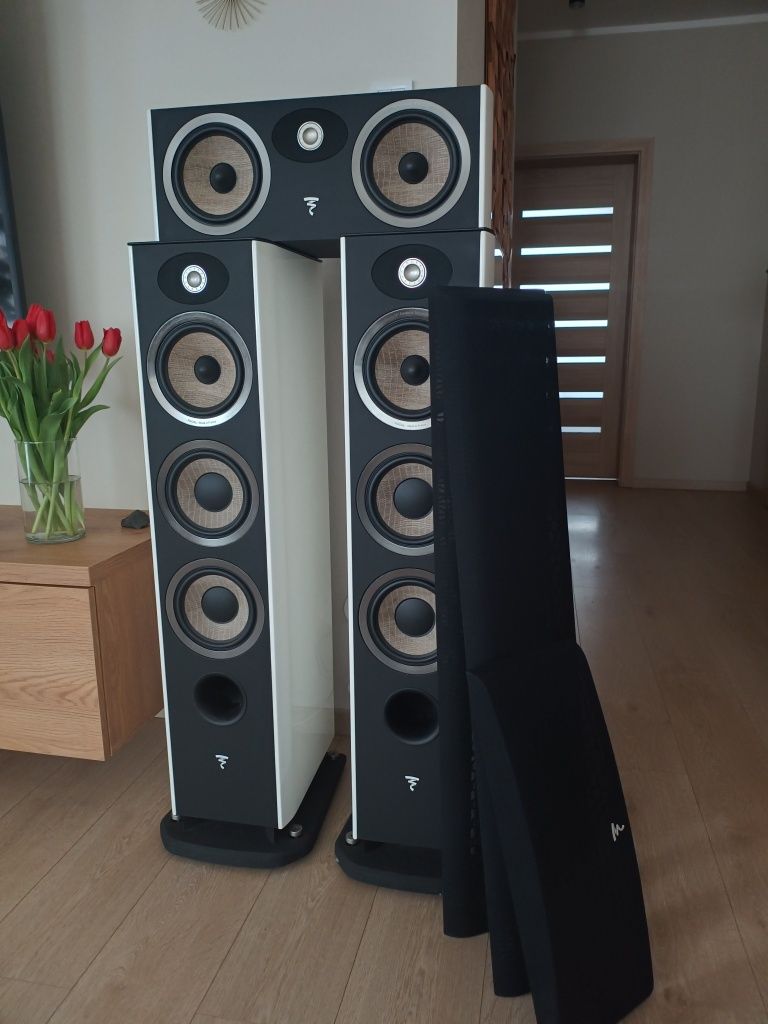 Glosniki zestaw Focal aria 926 cc900 Subwoofer