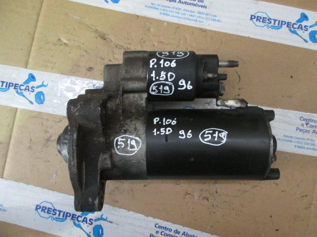 Motor De Arranque 0001108162 PEUGEOT 106 1996 1,5D CITROEN SAXO 1996 1.5D CITROEN AX 1996 1.5D 58CV 0P PEUGEOT 106 1996 1.5D 60CV 3P BRANCO
