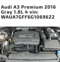 Двигун 1.8TFSI CNS  знятий з автомобіля Audi A3 2016 WAUA7GFF6G1069622
