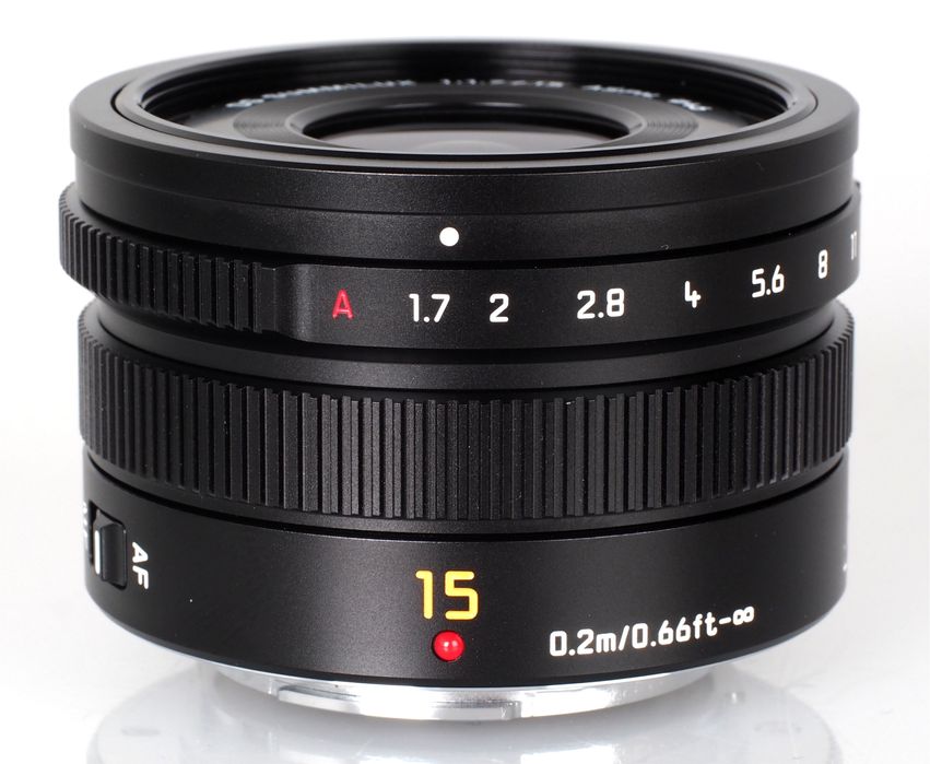 Panasonic 15mm f1.7 Lumix Leica DJI mft
