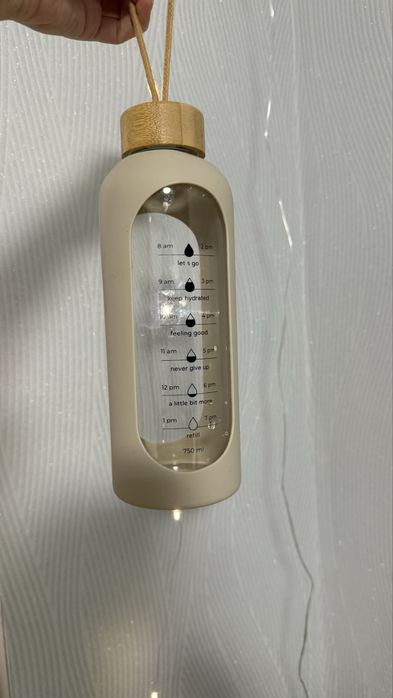 Бутылка стекло для воды