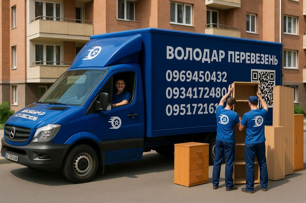 Вантажні перевезення Київ квартирний офісний переїзд Грузаперевозки