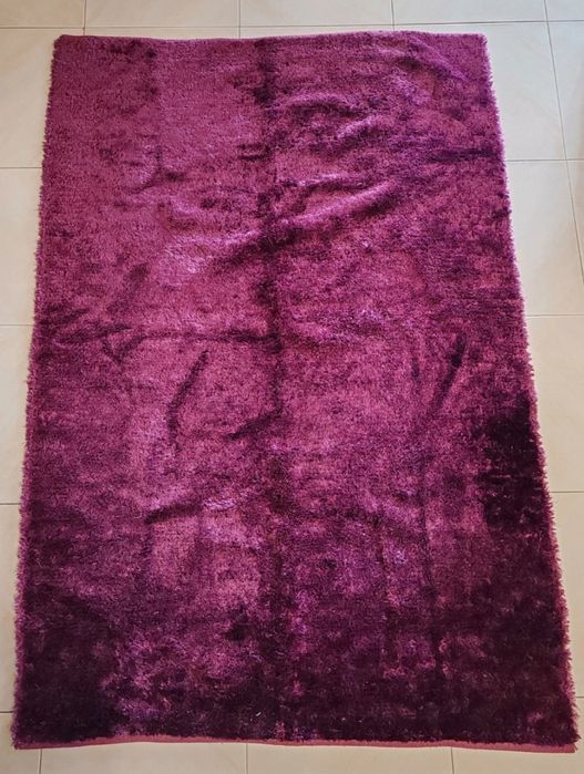 Tapete de sala co pelo fofinho