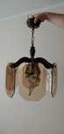 sufitowa lampa z lat 90-tych