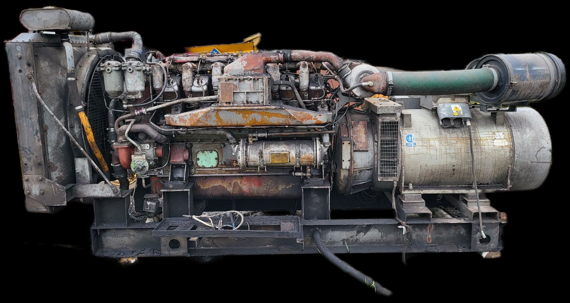 Agregat pradądotworczy 320kw Henschel turbo v12 200kw
