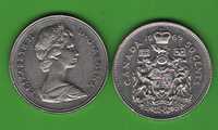 50 центов Канада 1969