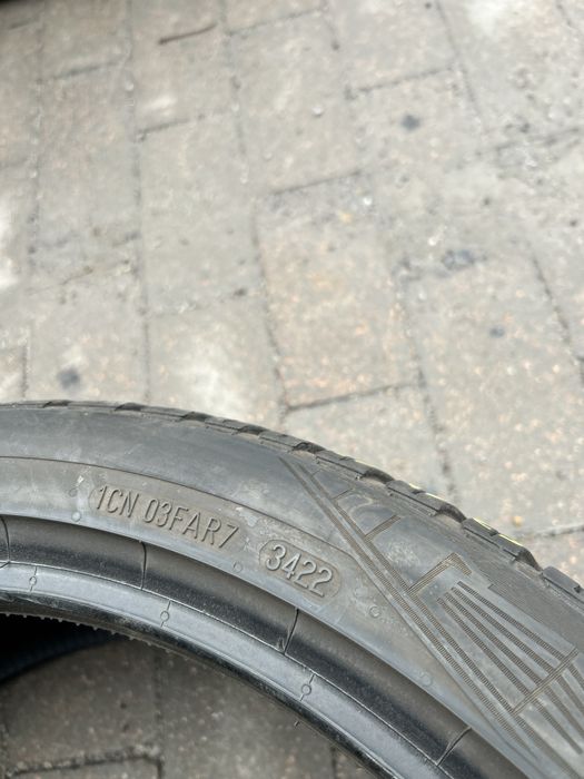 225/40/18 Continental пара шини б/у склад резина