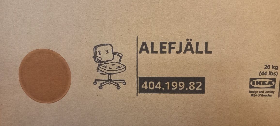 Krzesło, fotel Alefjall