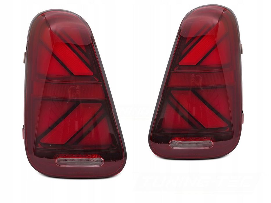 Lampy tylne kpl Full Led Bar Neon Tuning Red Mini Cooper r50 r52 r53 2001-