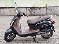 Skuter motorower Sym Fiddle II 50ccm 4T 2011r zarejestrowany ubezpiecz