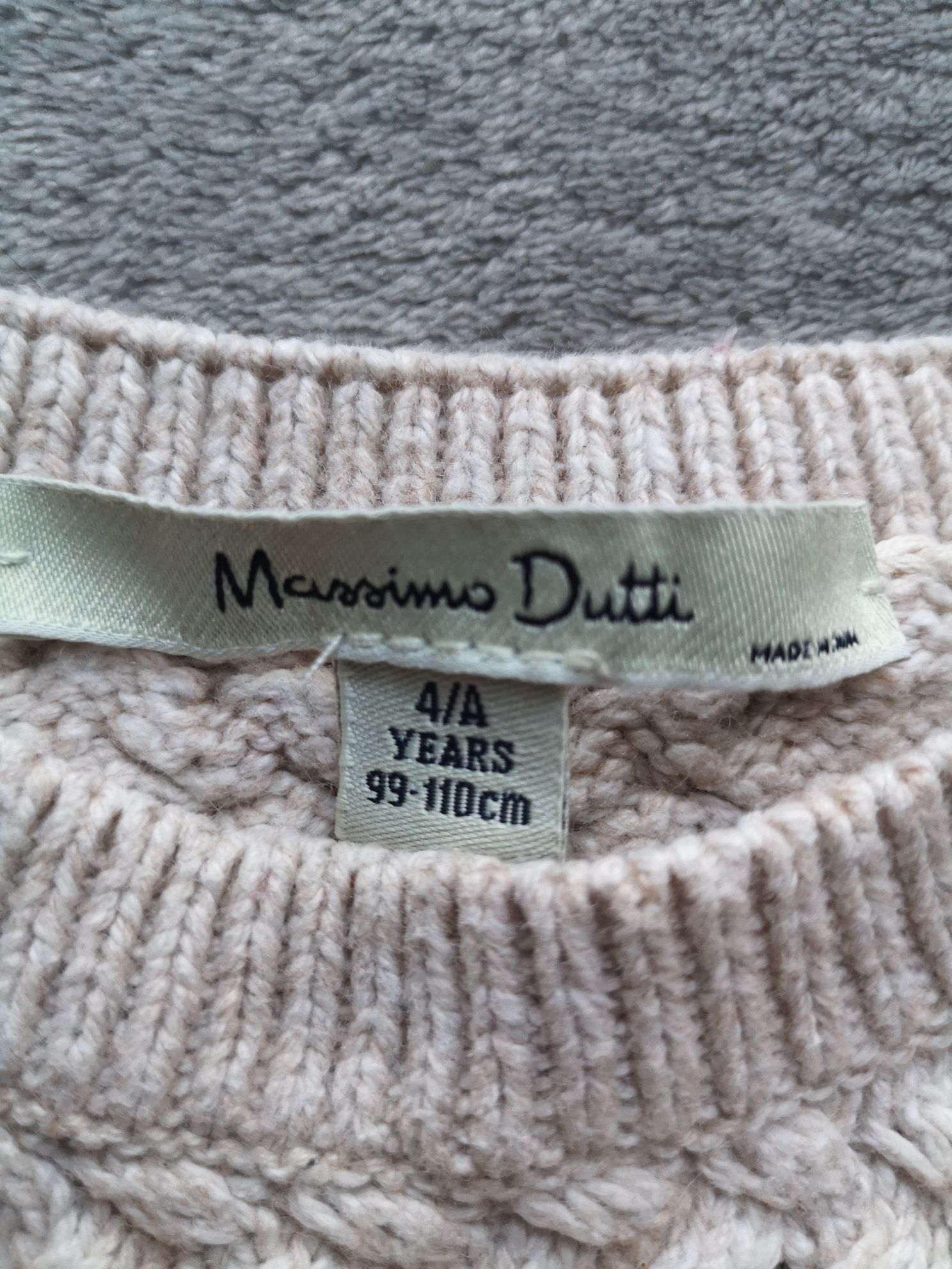 Krótki sweterek na 3-4 lata (98-104 cm) Massimo Dutti