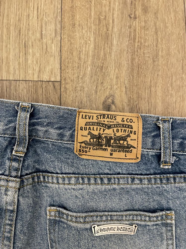 spodnie jeansy levis