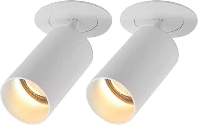 L87 reflektory sufitowe 360 LED GU10 białe 2szt PT