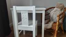 Stolik i krzesełko Kritter Ikea dla dzieci