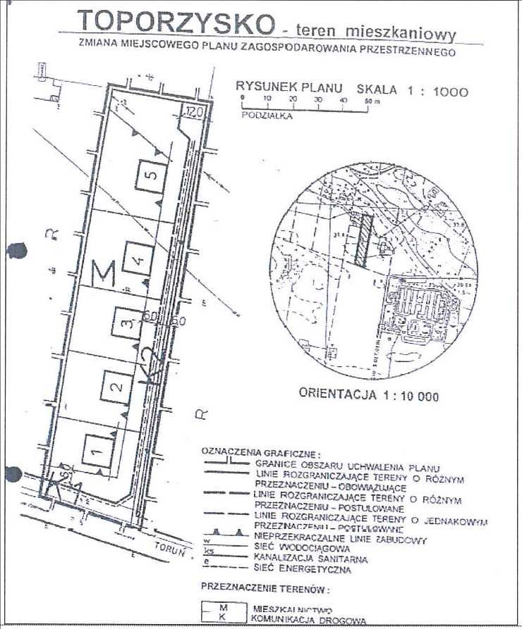 Działka Budowlana 891 m2 (1080 m2 z drogą) z projektem domu