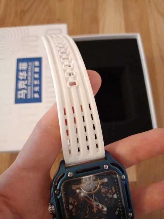 Zegarek męski Mark Fairwhale biały FW-6530-WB