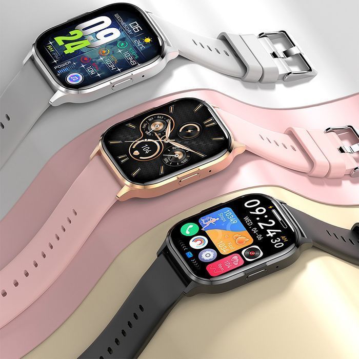 Blavec Smartwatch W-18 Hellia HD AMOLED Voice Call (SWW18-G) szary