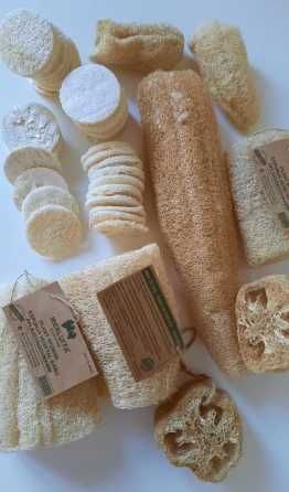 Box Luffas Natural Esfoliante Ecológico