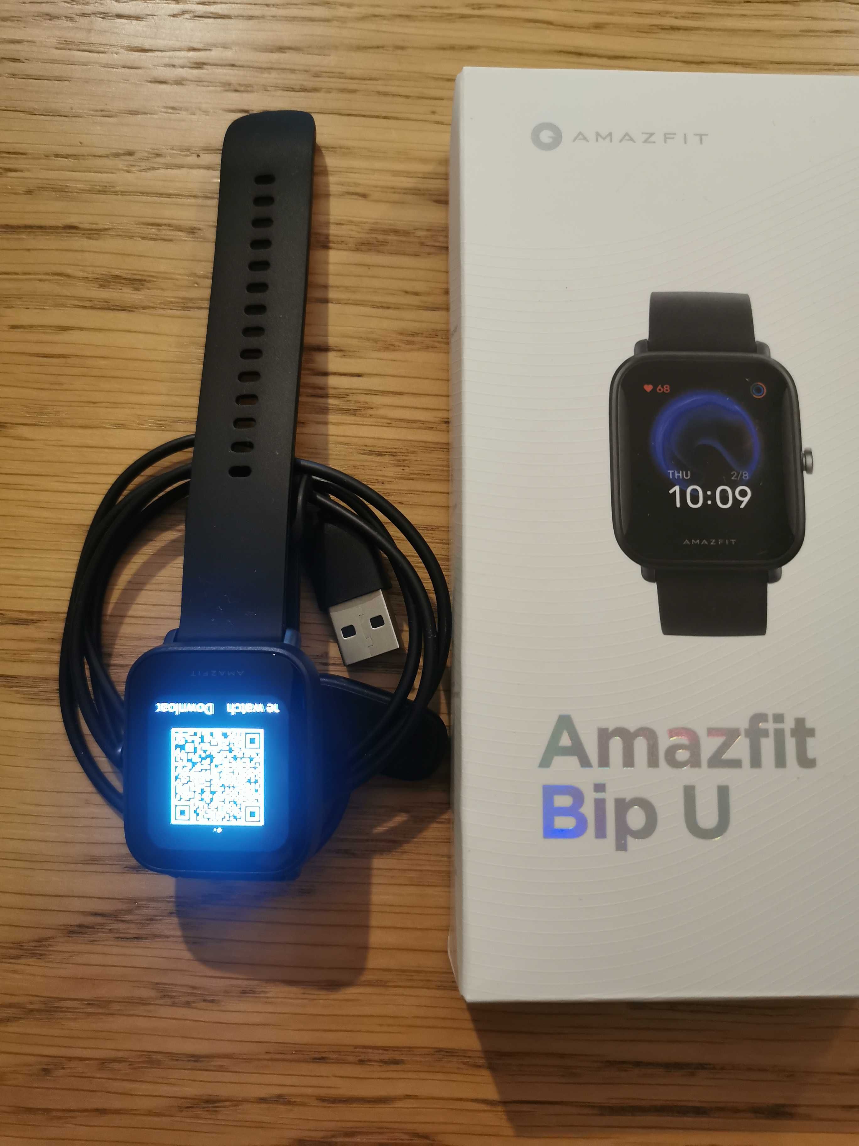 Smartwatch Amazfit Bip U czarny