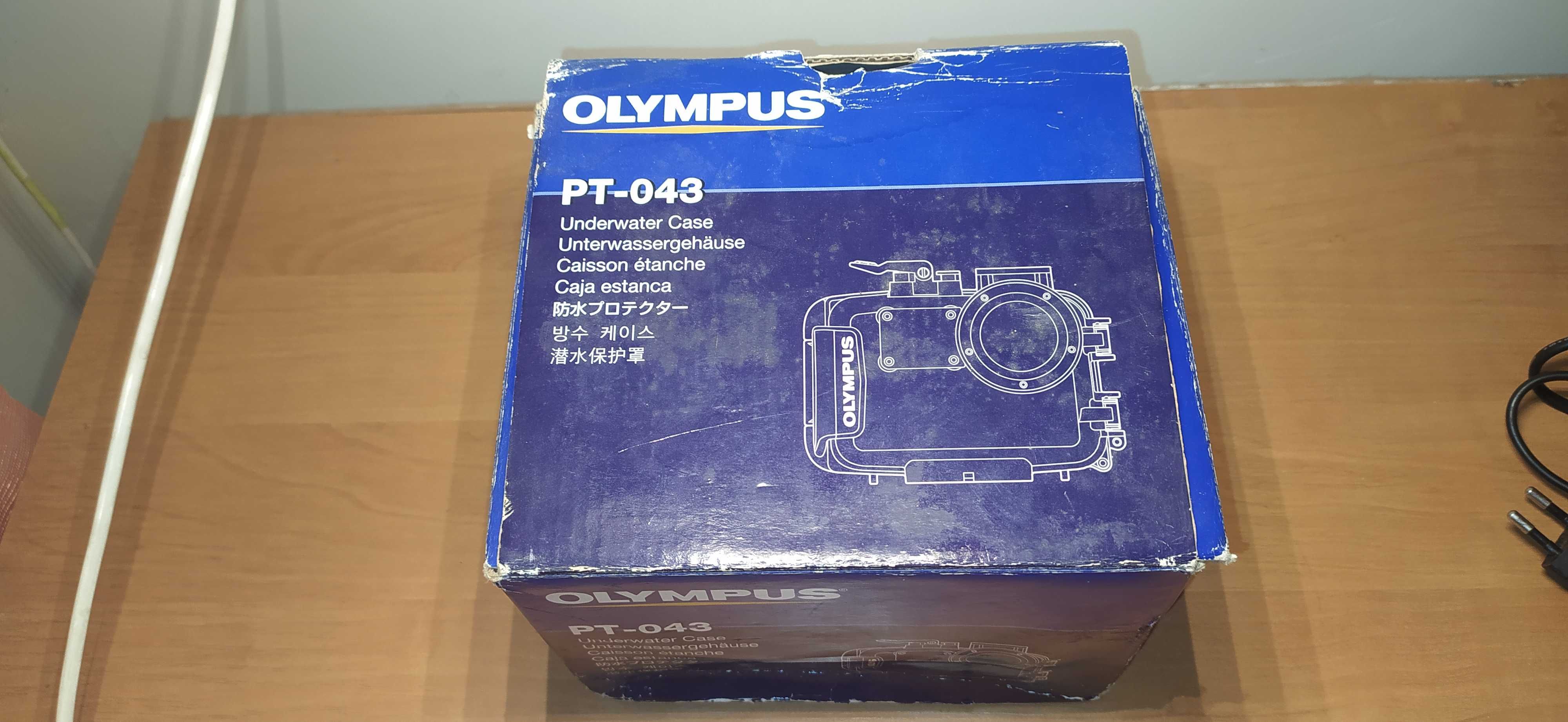 Aparat  Olympus mju-1030 SW z obudowa podwodna PT-043