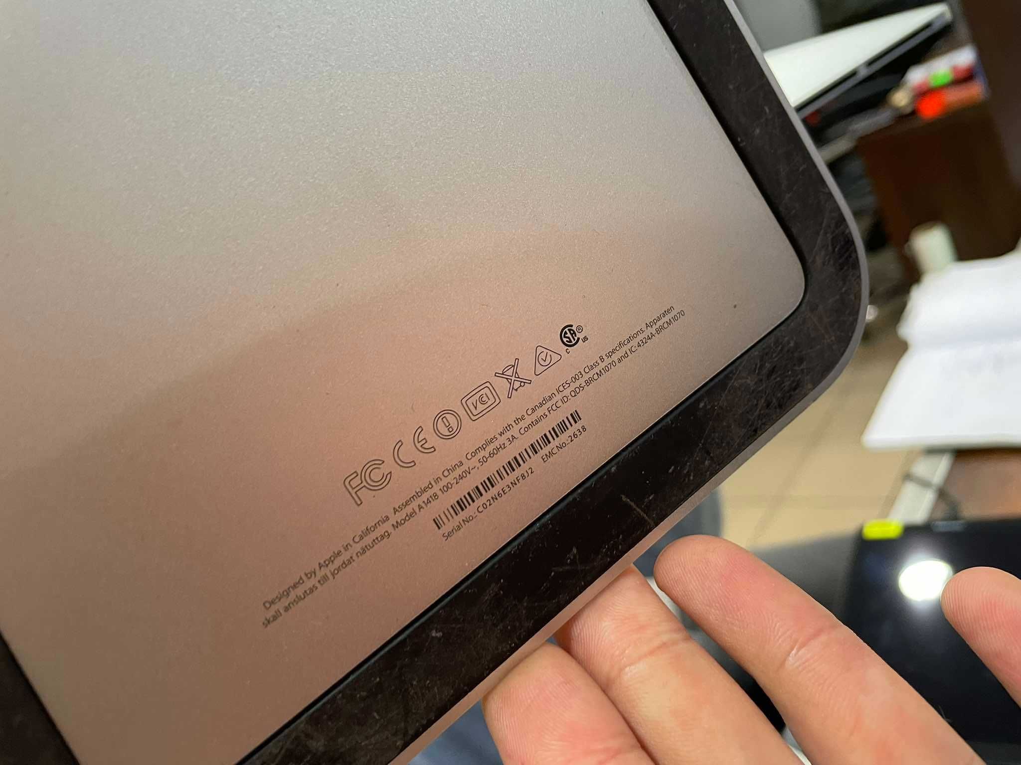iMac 21,5" 2013r C02N6E3NF8J2