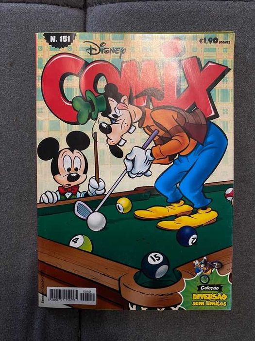 Disney Comix nº 151 – Revista de Banda Desenhada Disney (2015)