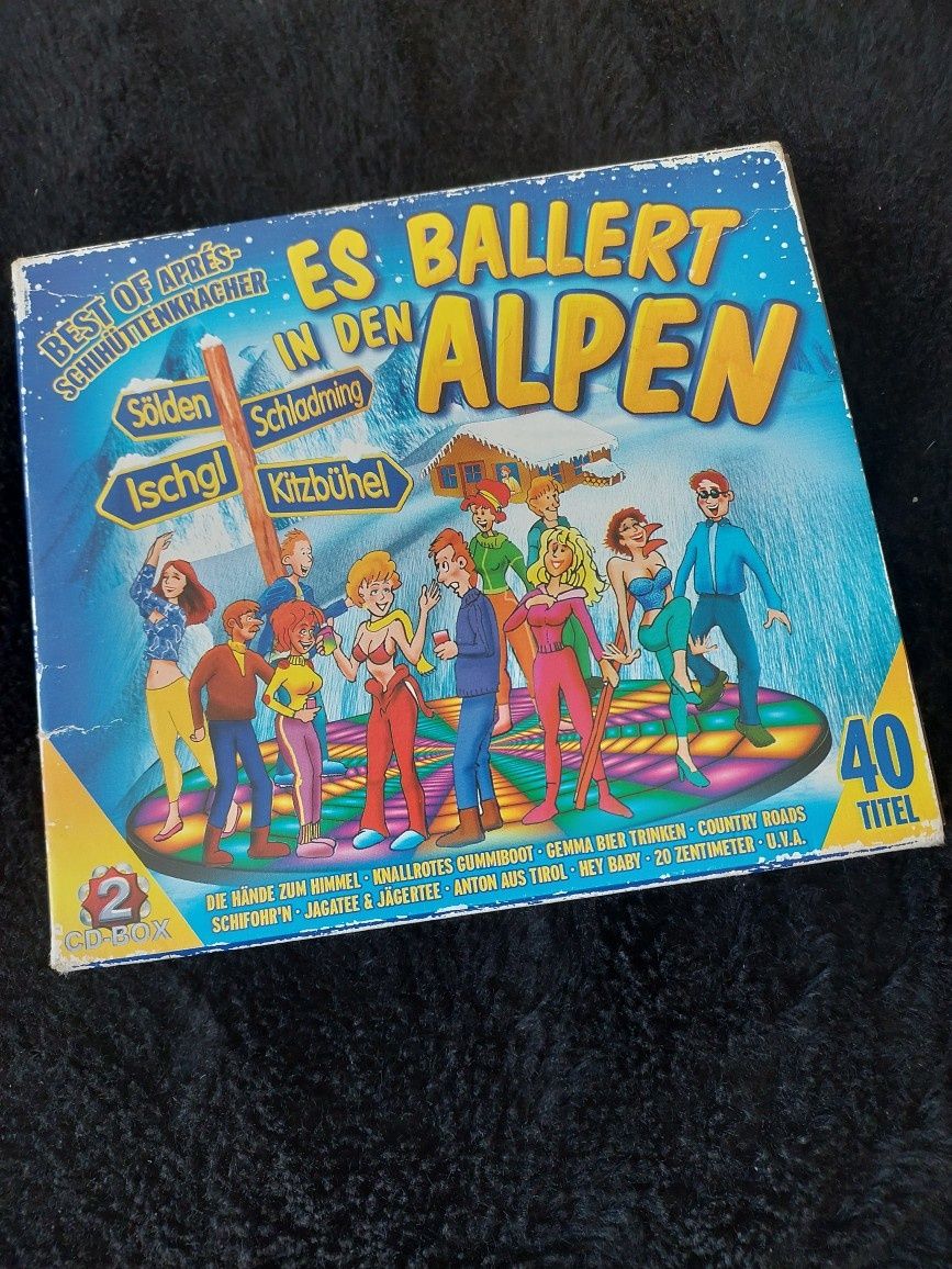 2 CD-BOX Es Ballert in den Alpen 40 titel party music