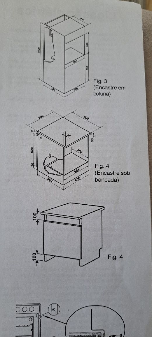 Forno de encastrar Zanussi