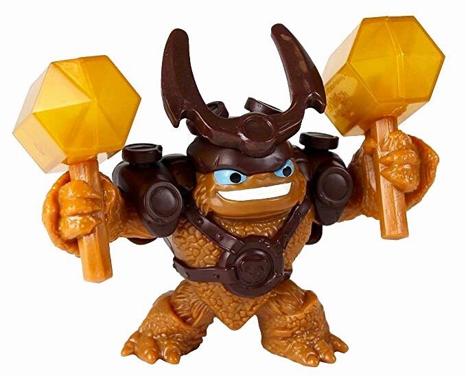 Wallop Figura brinde Happy Meal McDonald's 2015 Skylanders Trap Team