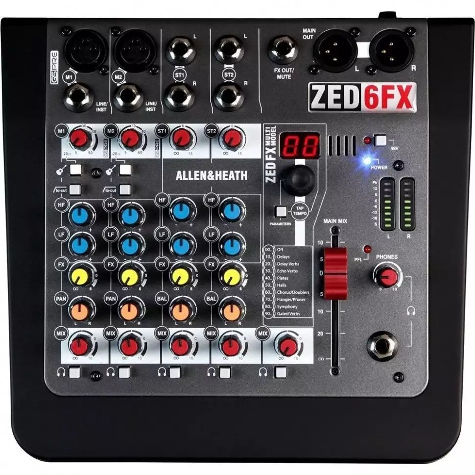 Пульт мікшерний allen & heath zed 6 fx