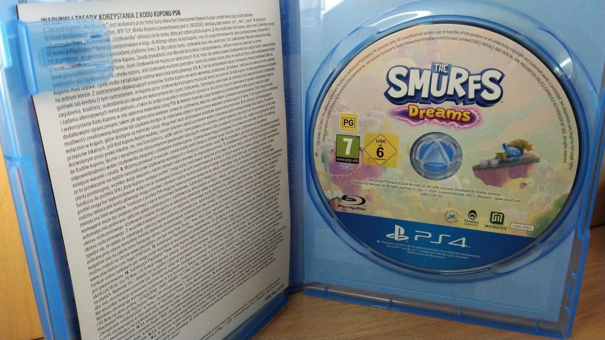 Smerfy Smerfne Marzenia Edycja Rozmarzona - PlayStation 4.
