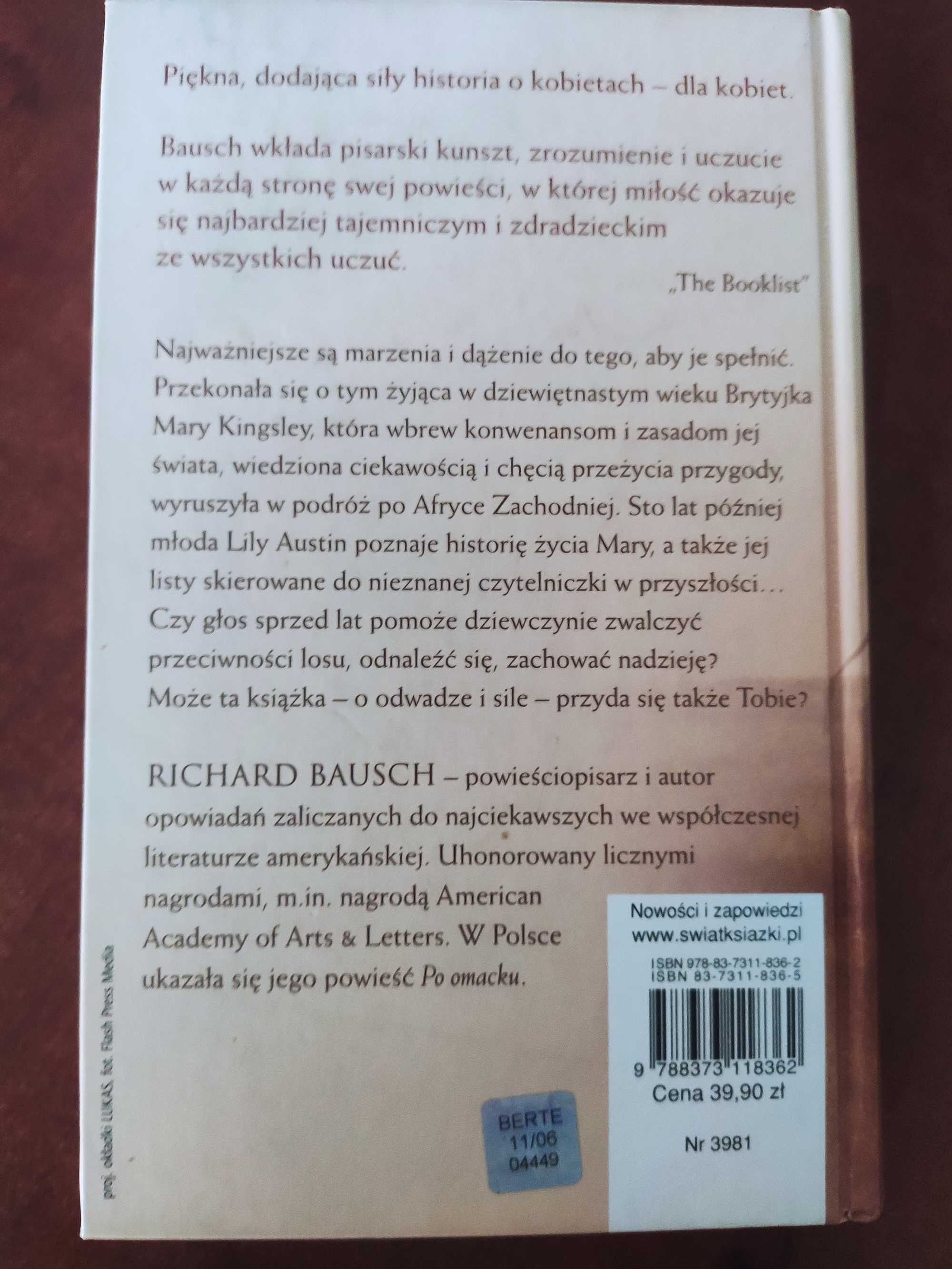 Książka 'Dwa życia, dwie miłości' Richard Bausch