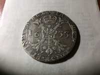 Патагон срібний 1633 рік