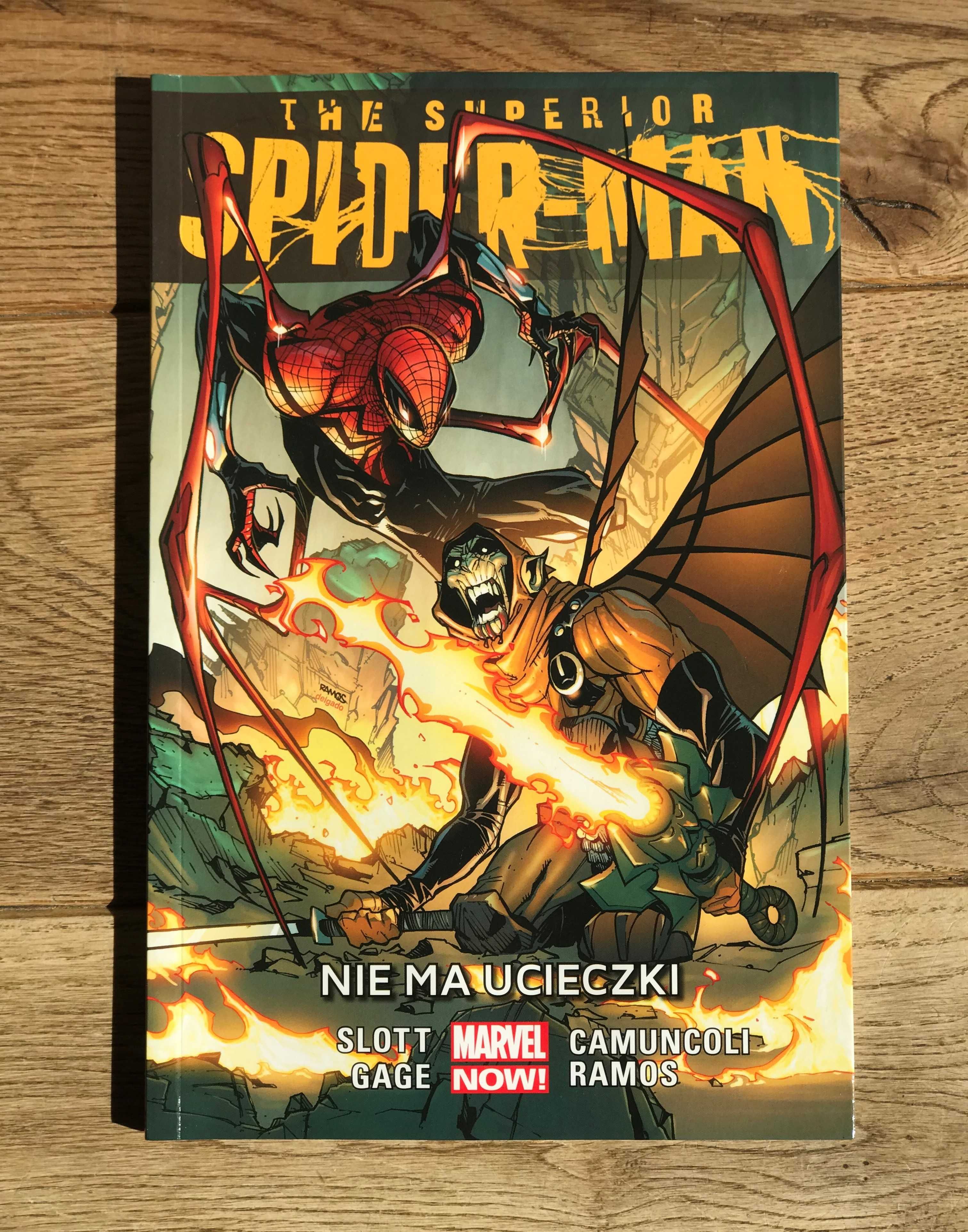 Komiks. Nie ma ucieczki. The Superior Spider-Man. Tom 4