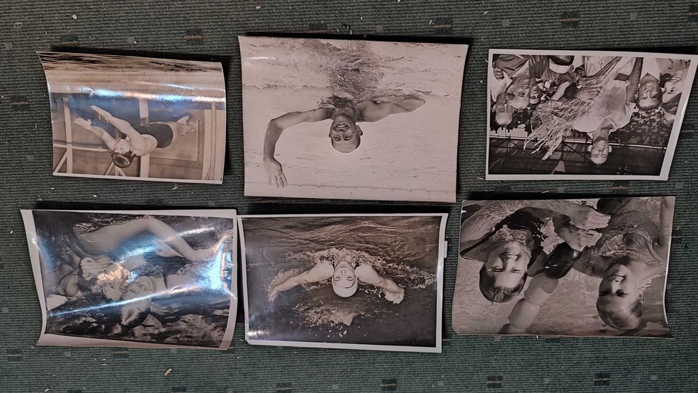 30 Fotos Profissionais Originais de Natação - Anos 70