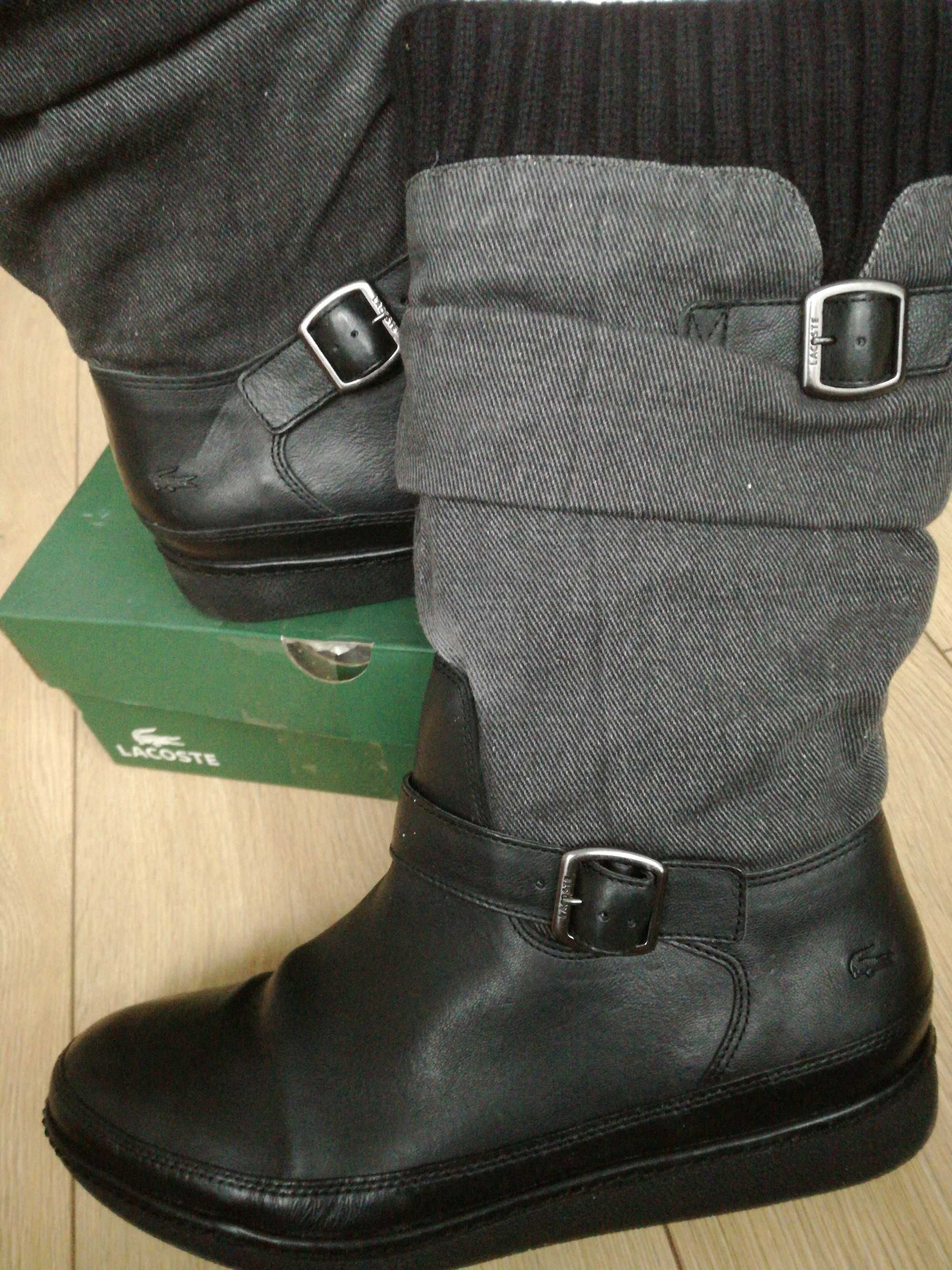 Botki buty kozaki Lacoste 41  j nowe okazja