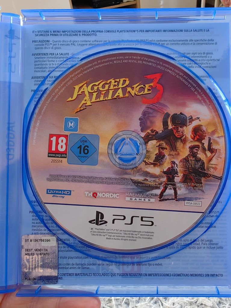 Jagged Alliance 3 PS5 PL gra taktyczna turowa