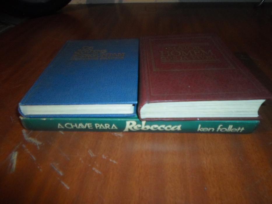 a chave para rebecca + 2 livros de grande conhecimento comum