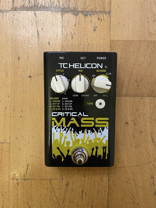 TC Helicon Critical Mass