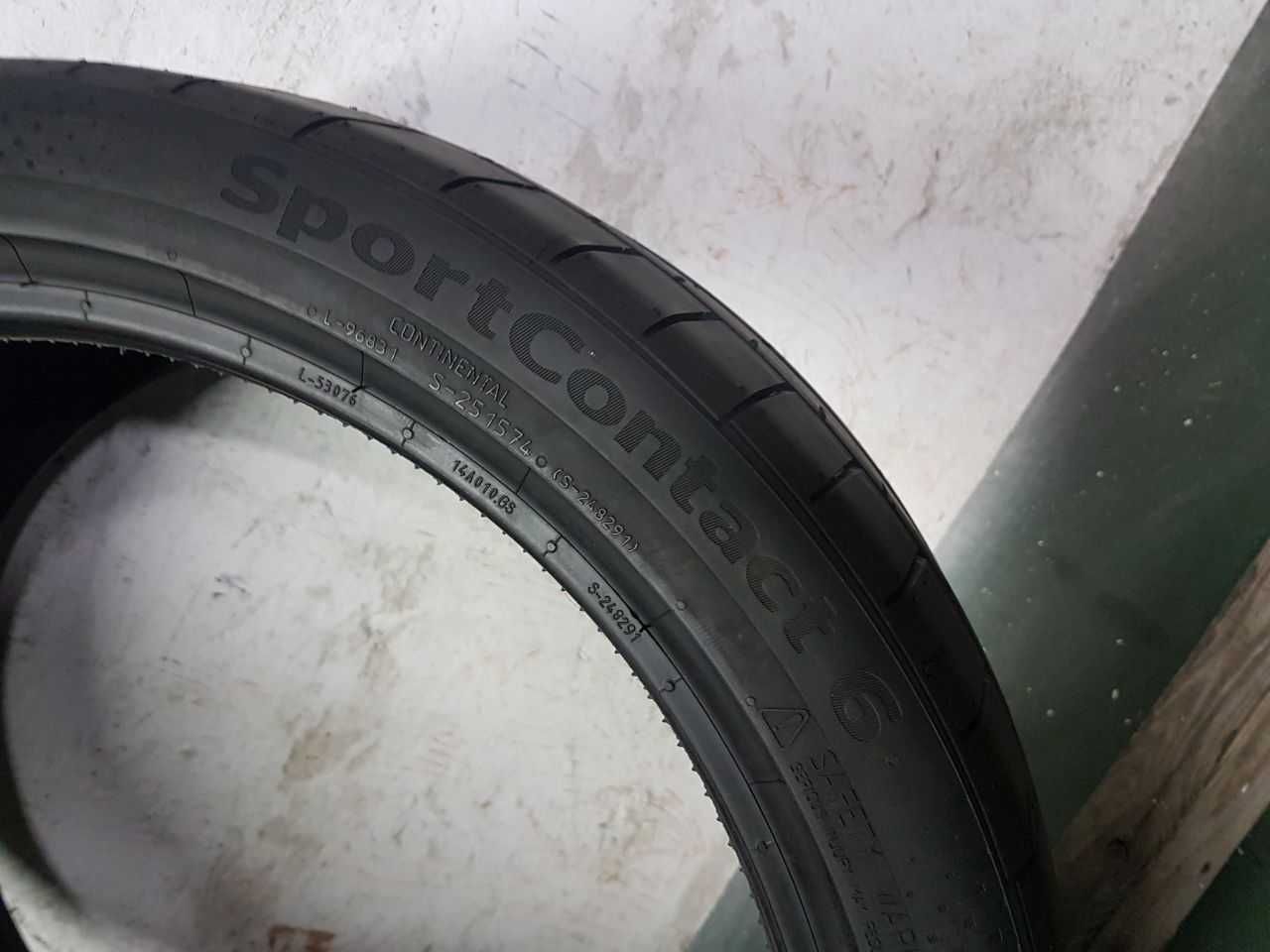 Opona pojedynka letnia 255/35R19 7,2mm Continental SportContact 6