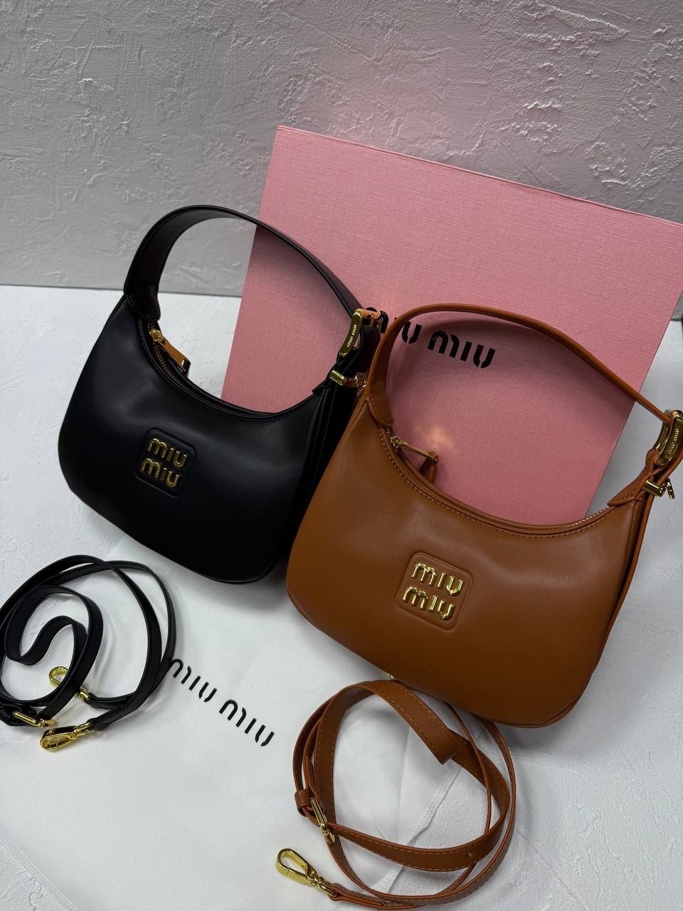 Кожаная Сумка Miu Miu Женская