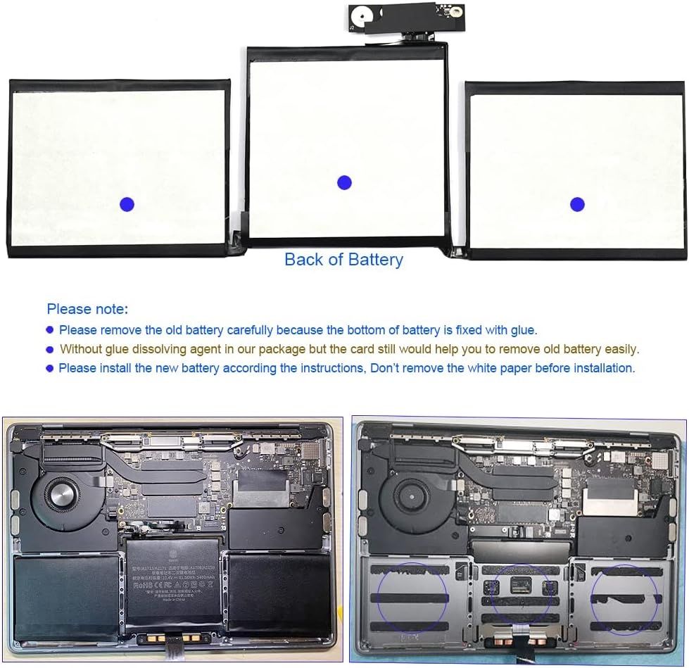 Bateria a1713 do macbook pro 13 cali snsyiy