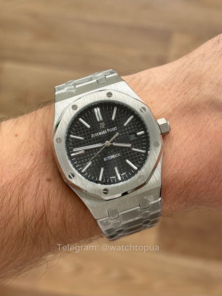 Годинник Audemars Piguet Royal Oak Automatic Black Dial