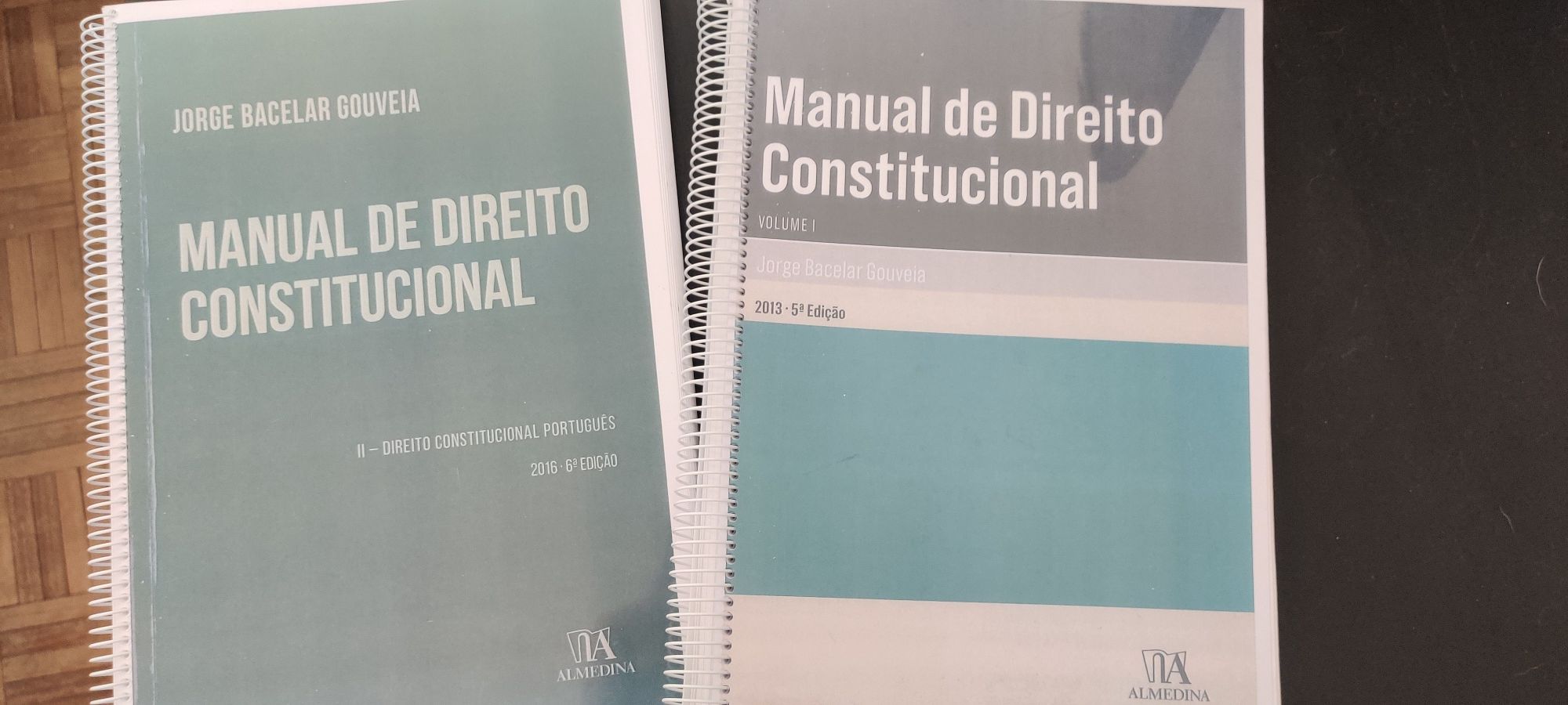 Manual de direito constitucional do Dr. Jorge Bacelar Gouveia