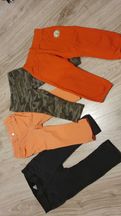 Spodnie rozm 86 jeansy, dresowe